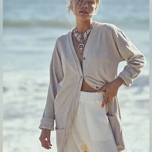 Keep on Walkin’ Free People Beach Cardigan
